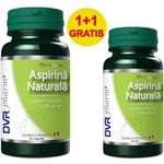 Pachet Aspirina naturala 60+30cps - DVR PHARM fotografia produsului