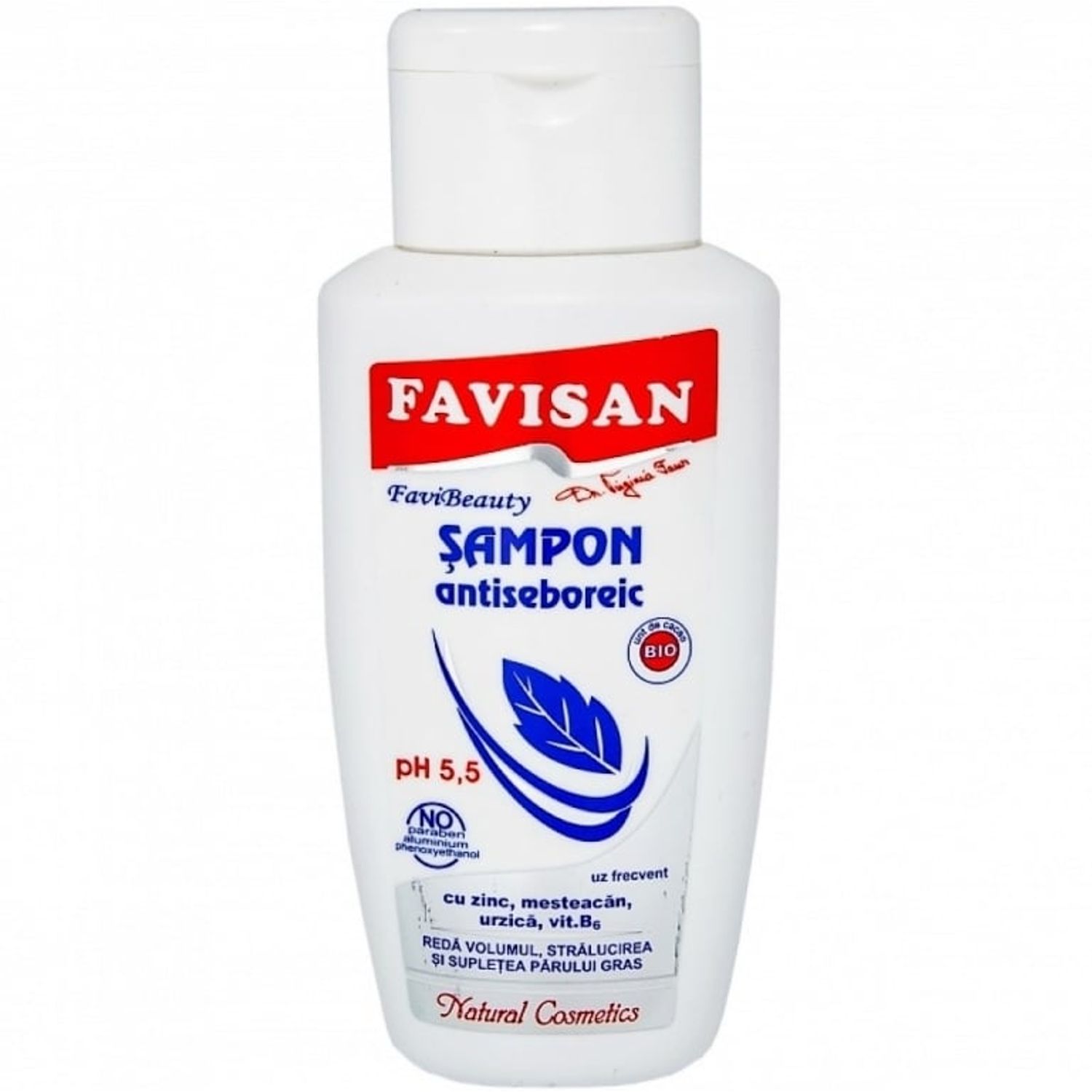 Sampon antiseboreic 200ml - FAVISAN fotografia produsului