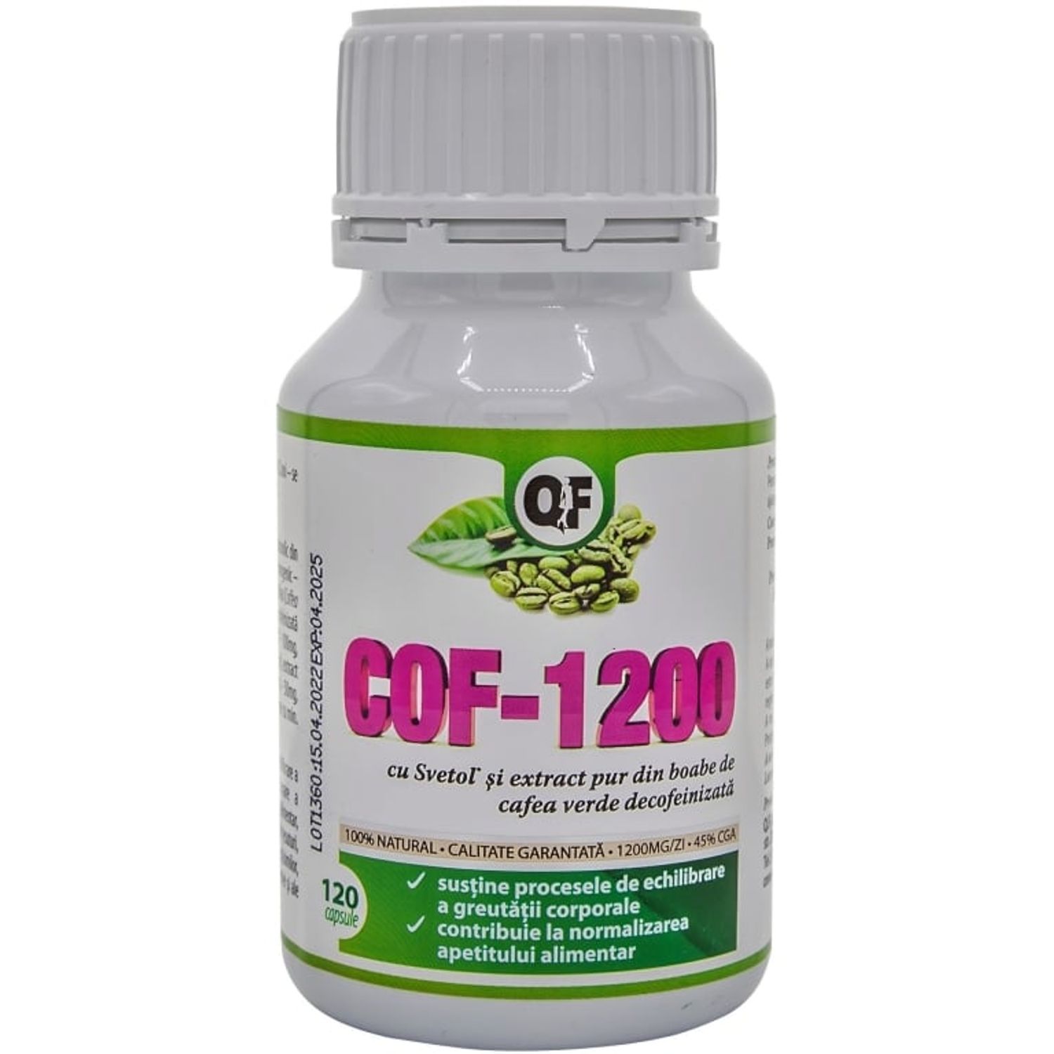 COF 1200 120cps - QF LABORATORIES fotografia produsului
