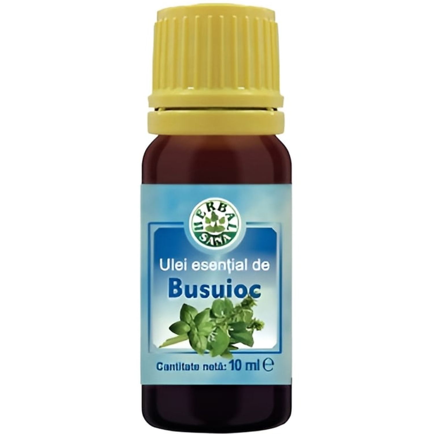 Ulei esential busuioc 10ml - HERBAL SANA fotografia produsului