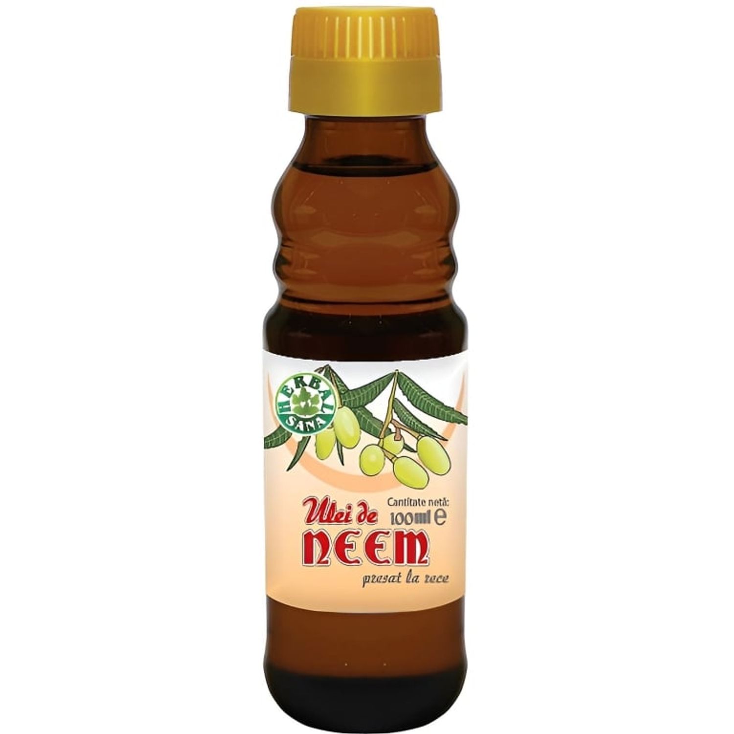 Ulei neem 100ml - HERBAL SANA fotografia produsului