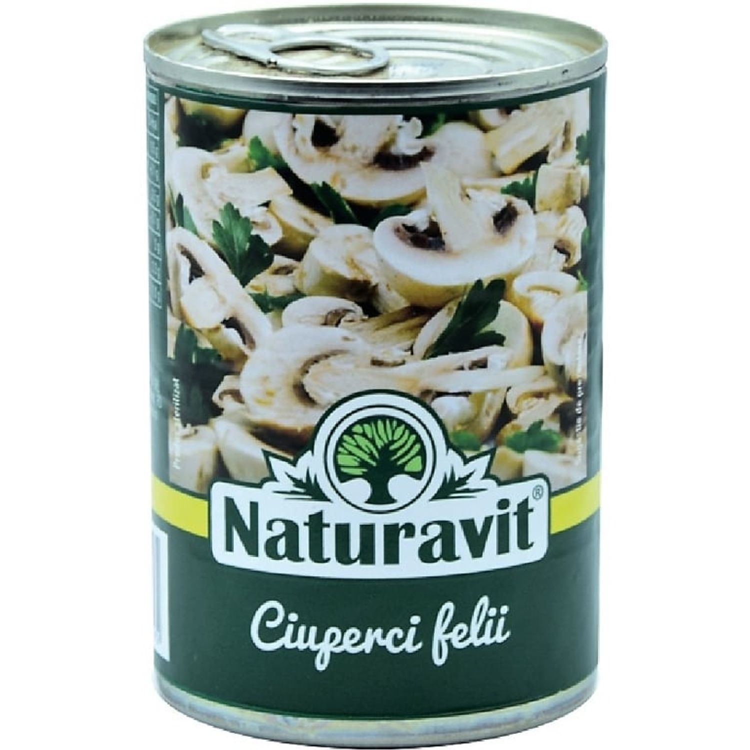 Conserva ciuperci felii 425ml - NATURAVIT fotografia produsului