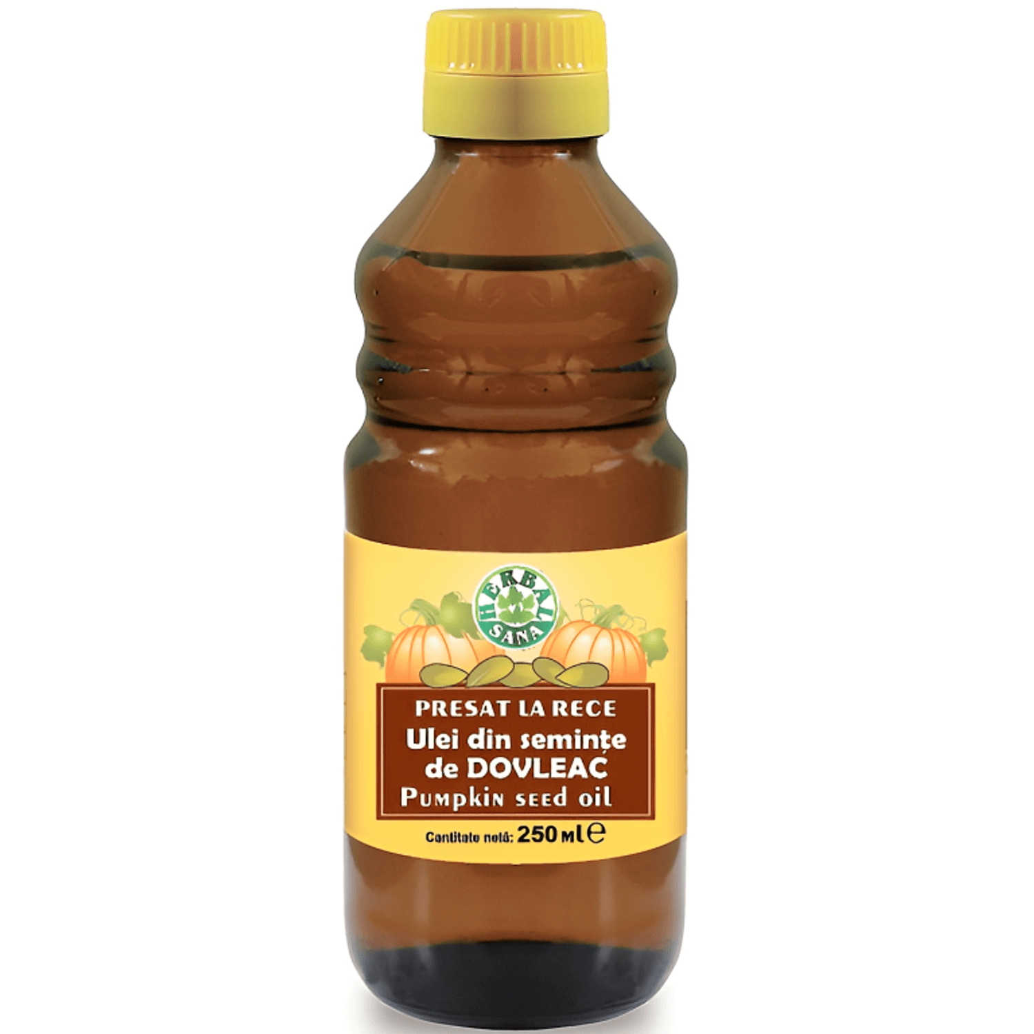 Ulei seminte dovleac 250ml - HERBAL SANA fotografia produsului