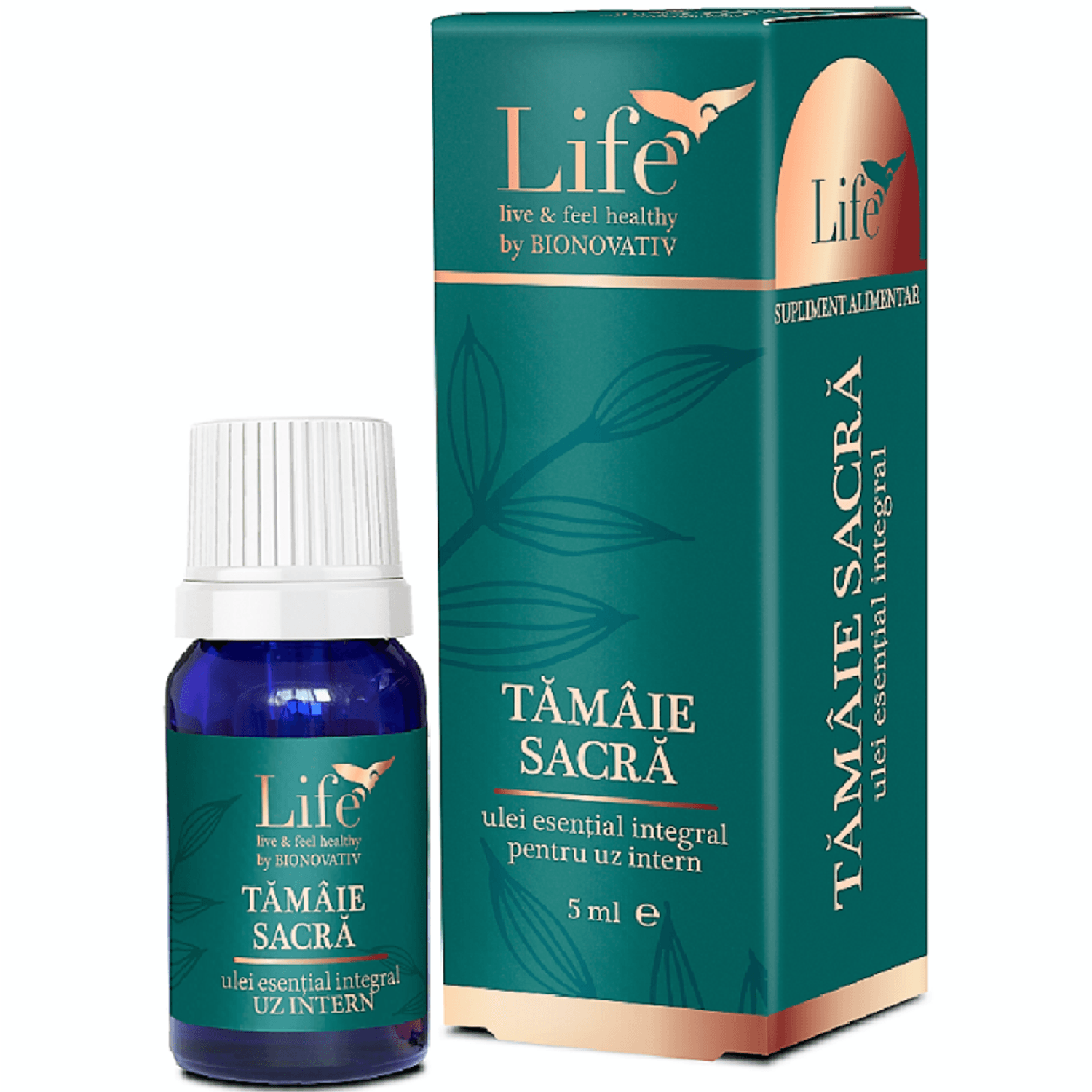 Ulei esential integral tamaie sacra 5ml - LIFE fotografia produsului