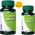 Pachet Fier natural 60+30cps - DVR PHARM fotografia produsului