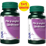 Pachet Par unghii sanatoase 60+30cps - DVR PHARM fotografia produsului