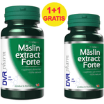 Pachet Maslin extract forte 60+30cps - DVR PHARM fotografia produsului