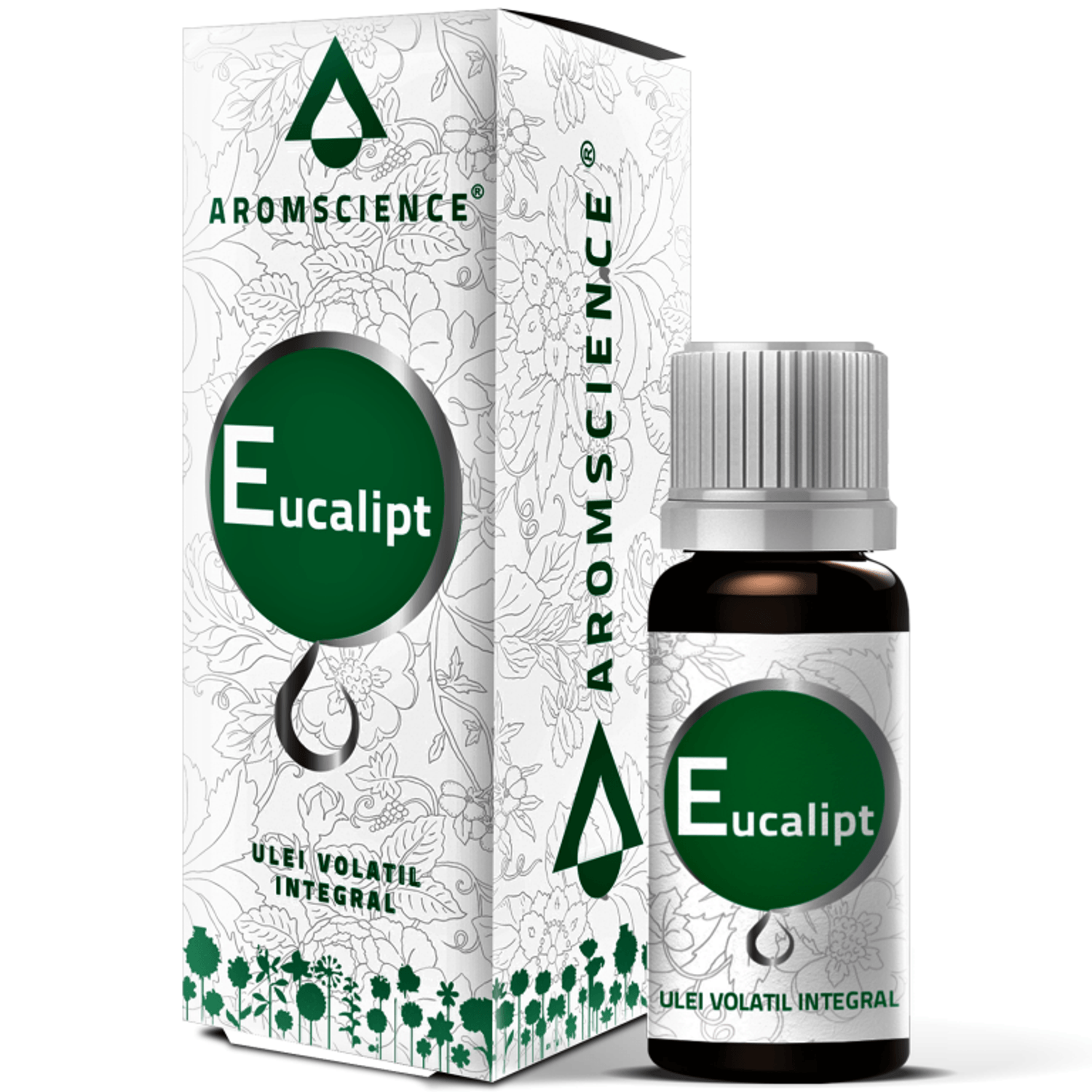 Ulei esential eucalipt 10ml - AROM SCIENCE fotografia produsului