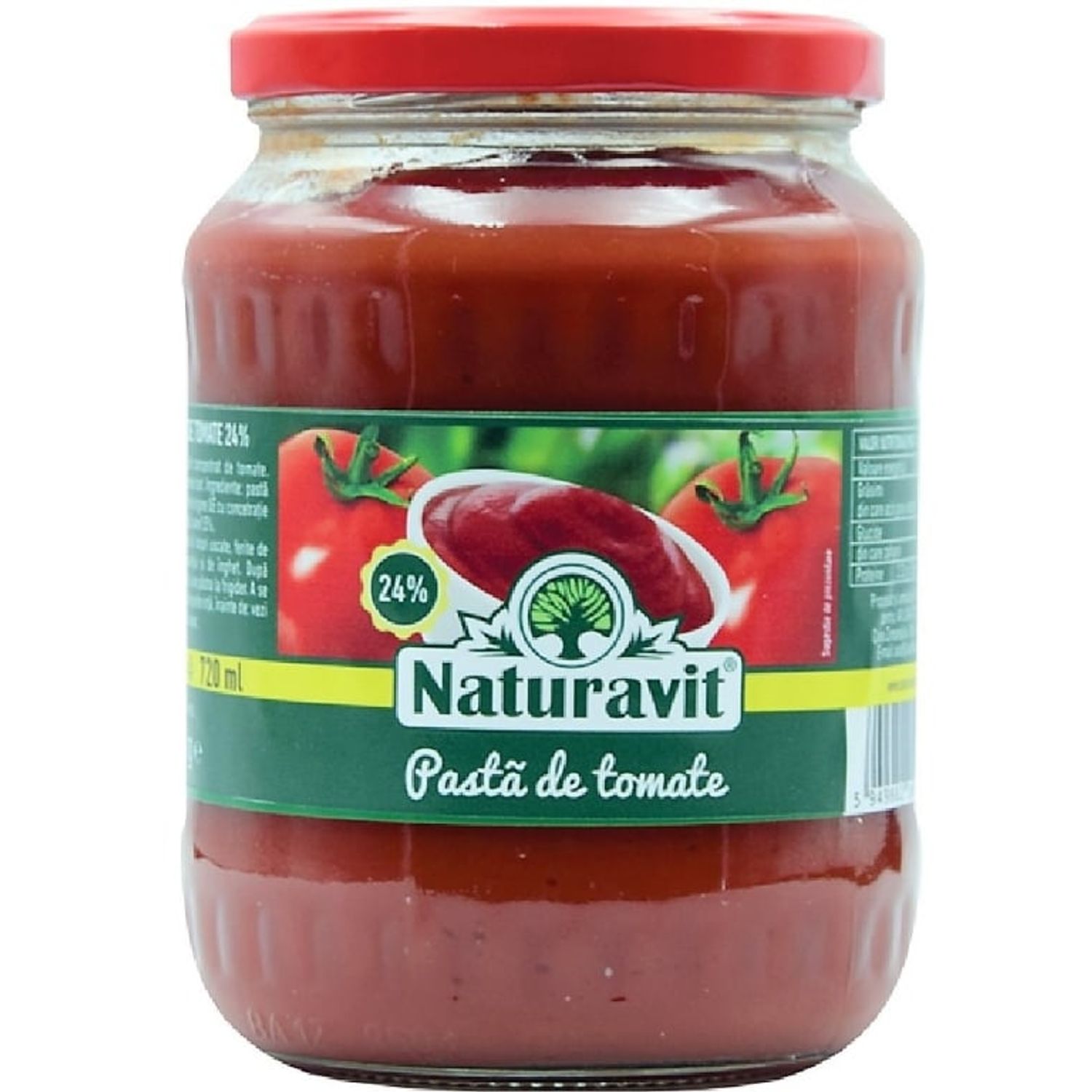 Pasta tomate 24% 720g - NATURAVIT fotografia produsului