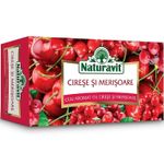 Ceai cu cirese merisoare 20dz - NATURAVIT fotografia produsului