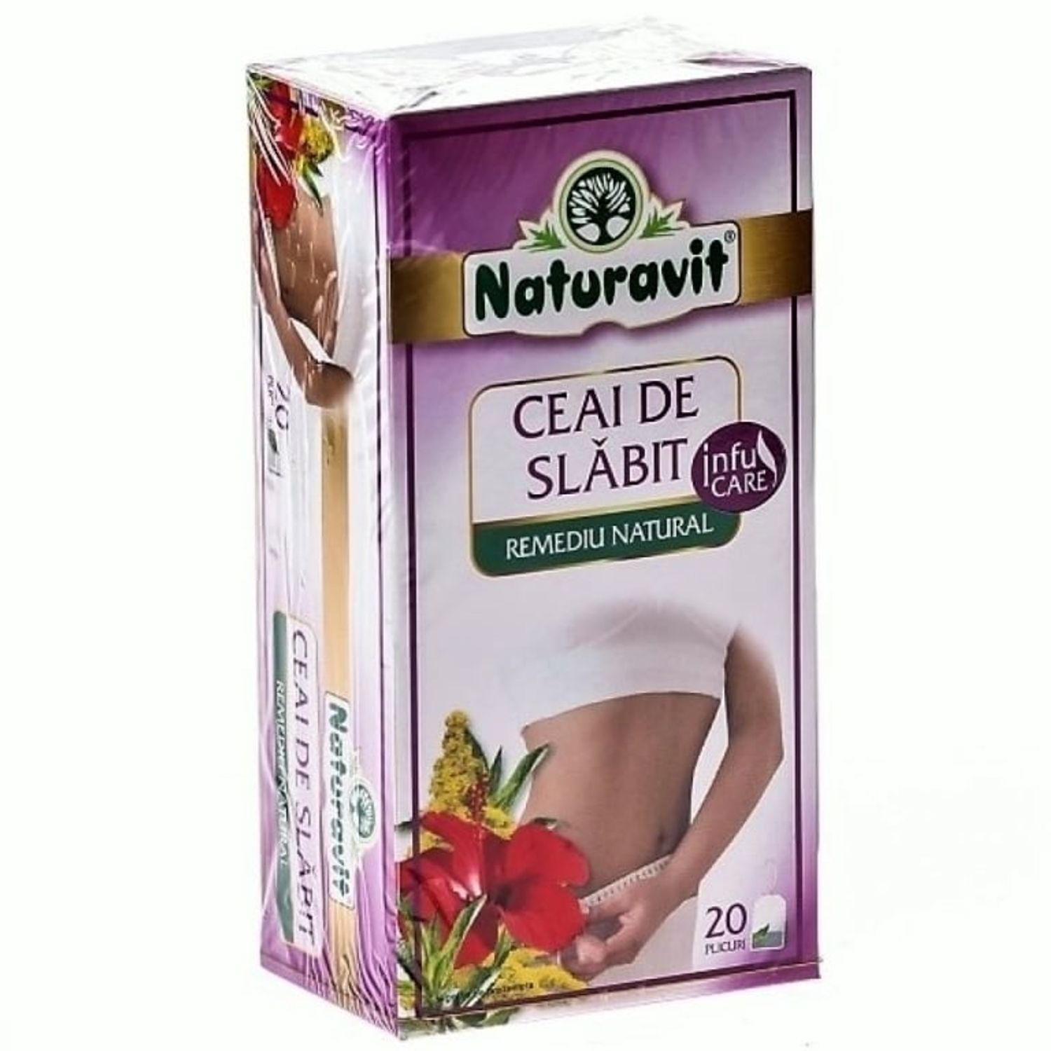 Ceai slabit cu leustean 20dz - NATURAVIT fotografia produsului