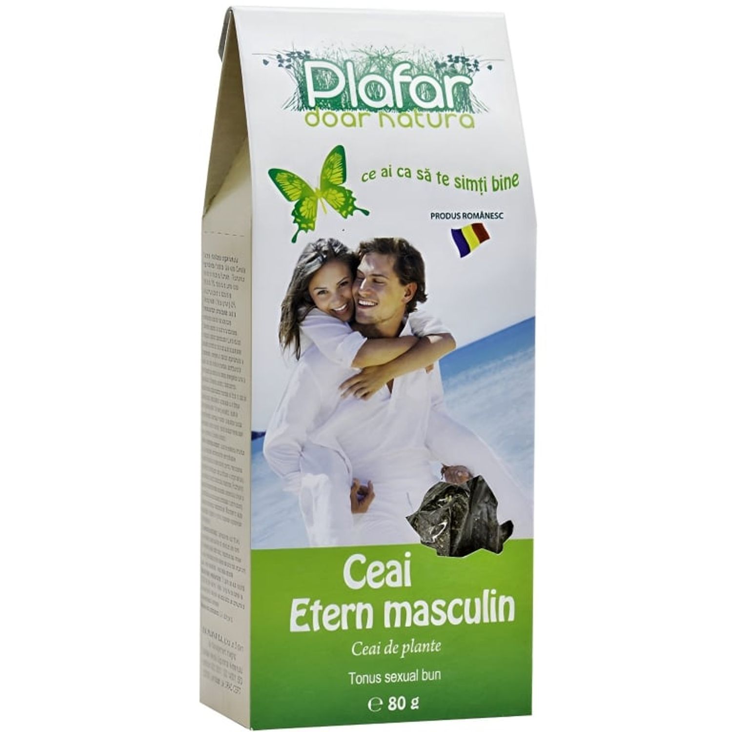 Ceai Etern Masculin 80g - PLAFAR fotografia produsului