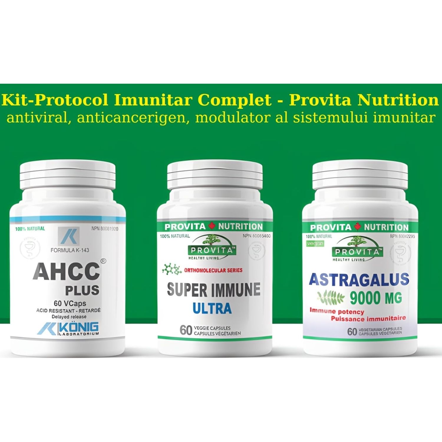 Protocol Imunitate [pt cresterea imunitatii] 3b - PROVITA fotografia produsului