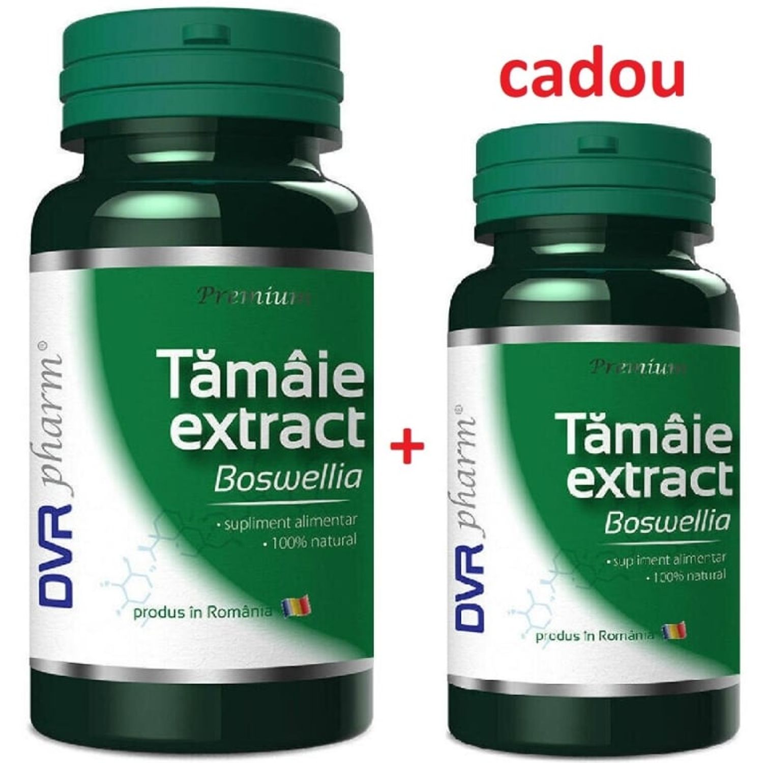 Pachet Tamaie extract [boswellia] 60+30cps - DVR PHARM fotografia produsului