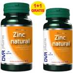 Pachet Zinc natural 60+30cps - DVR PHARM fotografia produsului