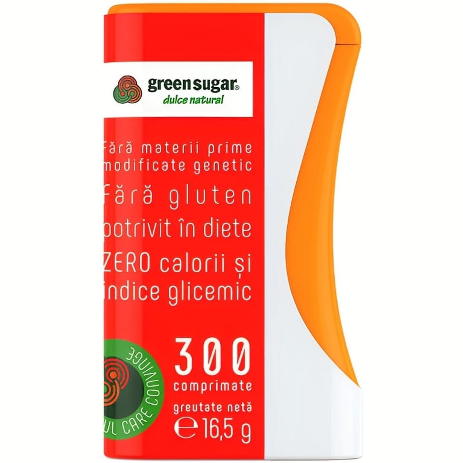 Stevie indulcitor tablete 300b - GREEN SUGAR fotografia produsului