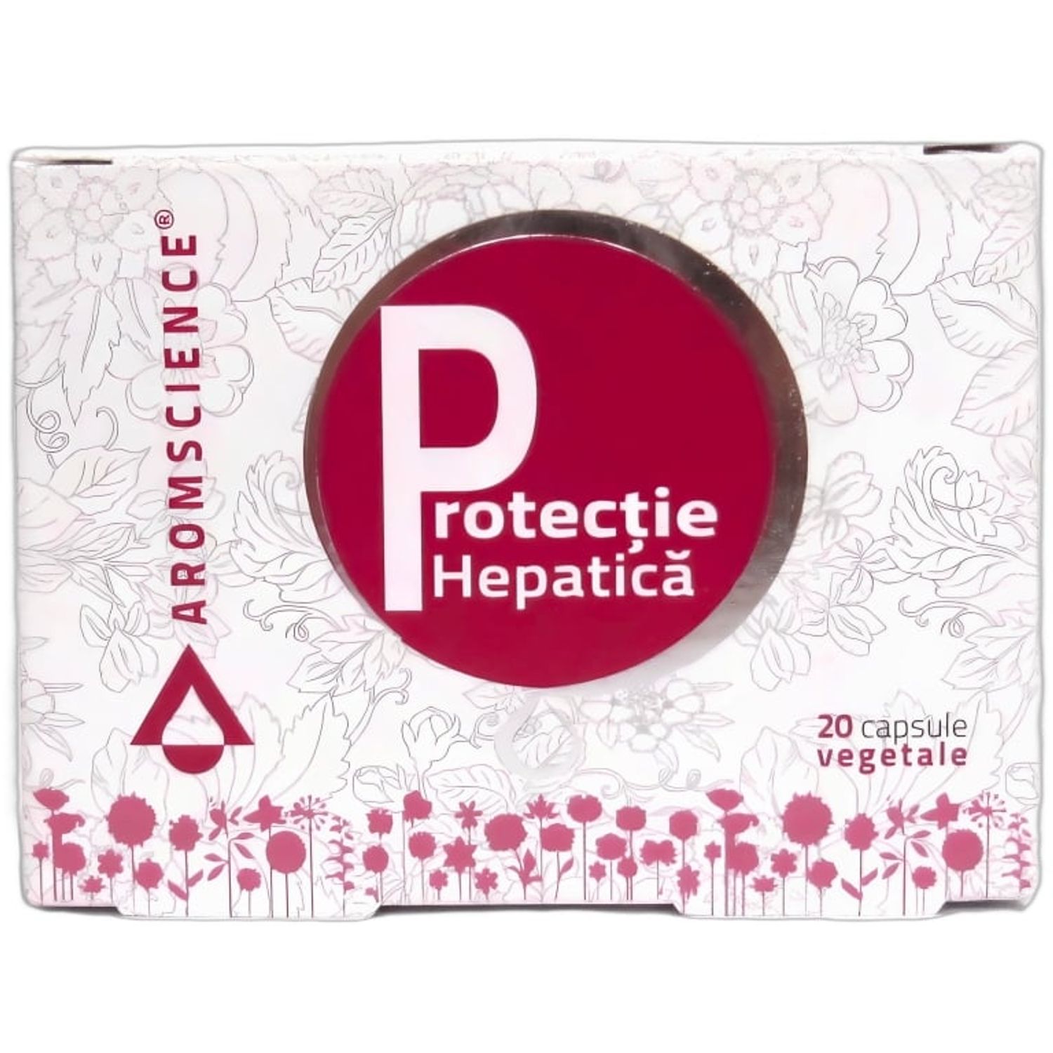 Protectie hepatica 20cps - AROM SCIENCE fotografia produsului