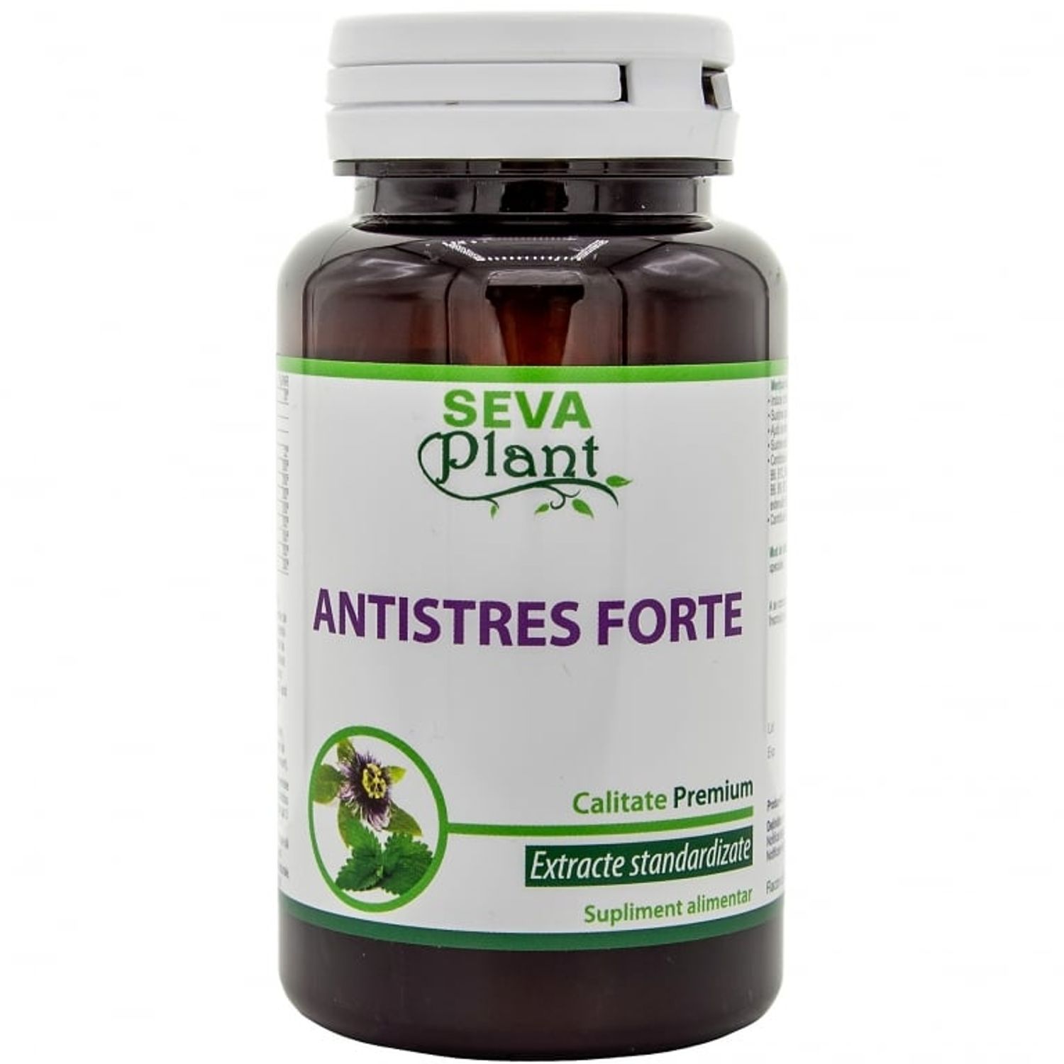 AntiStres forte 60cp - SEVA PLANT fotografia produsului