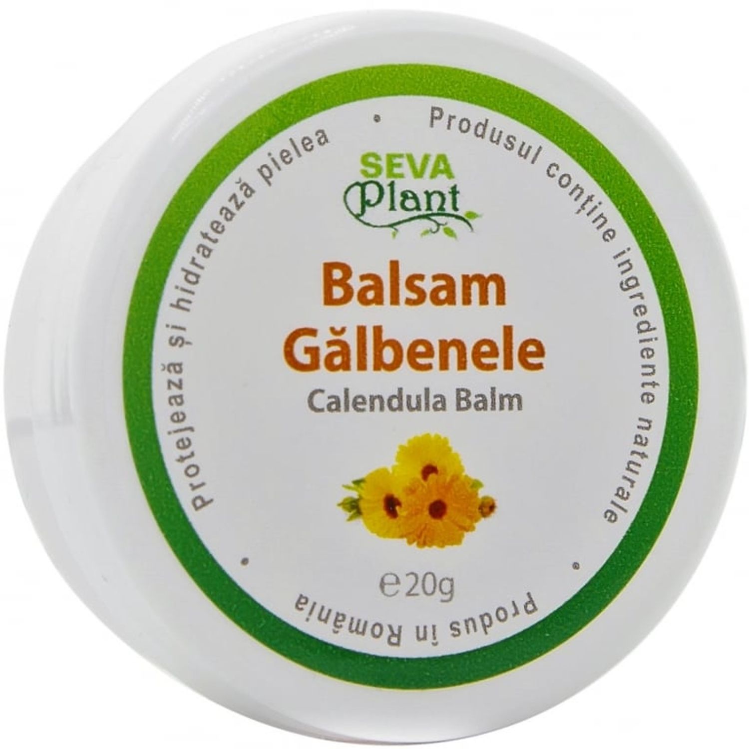 Balsam galbenele 20g - SEVA PLANT fotografia produsului