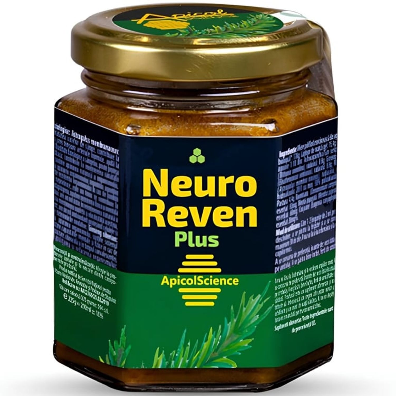 Remediu apicol Neuro Reven Plus 225g - APICOL SCIENCE fotografia produsului