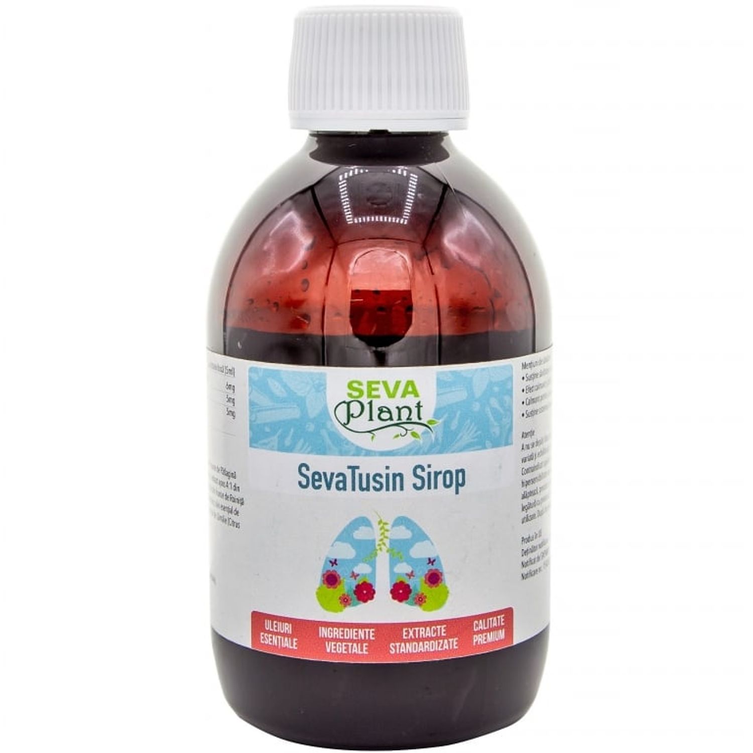 Sirop SevaTusin 200ml - SEVA PLANT fotografia produsului