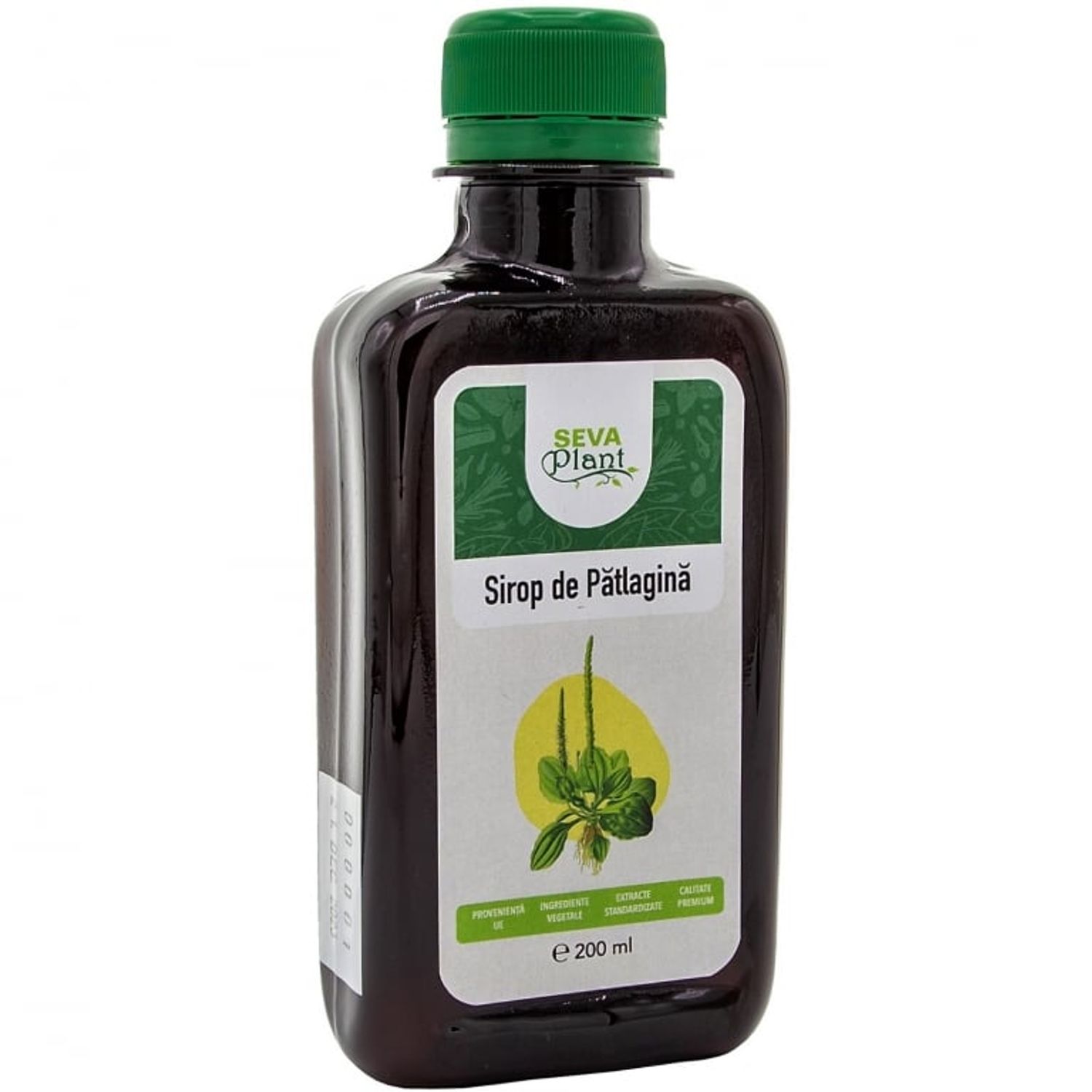 Sirop patlagina 200ml - SEVA PLANT fotografia produsului
