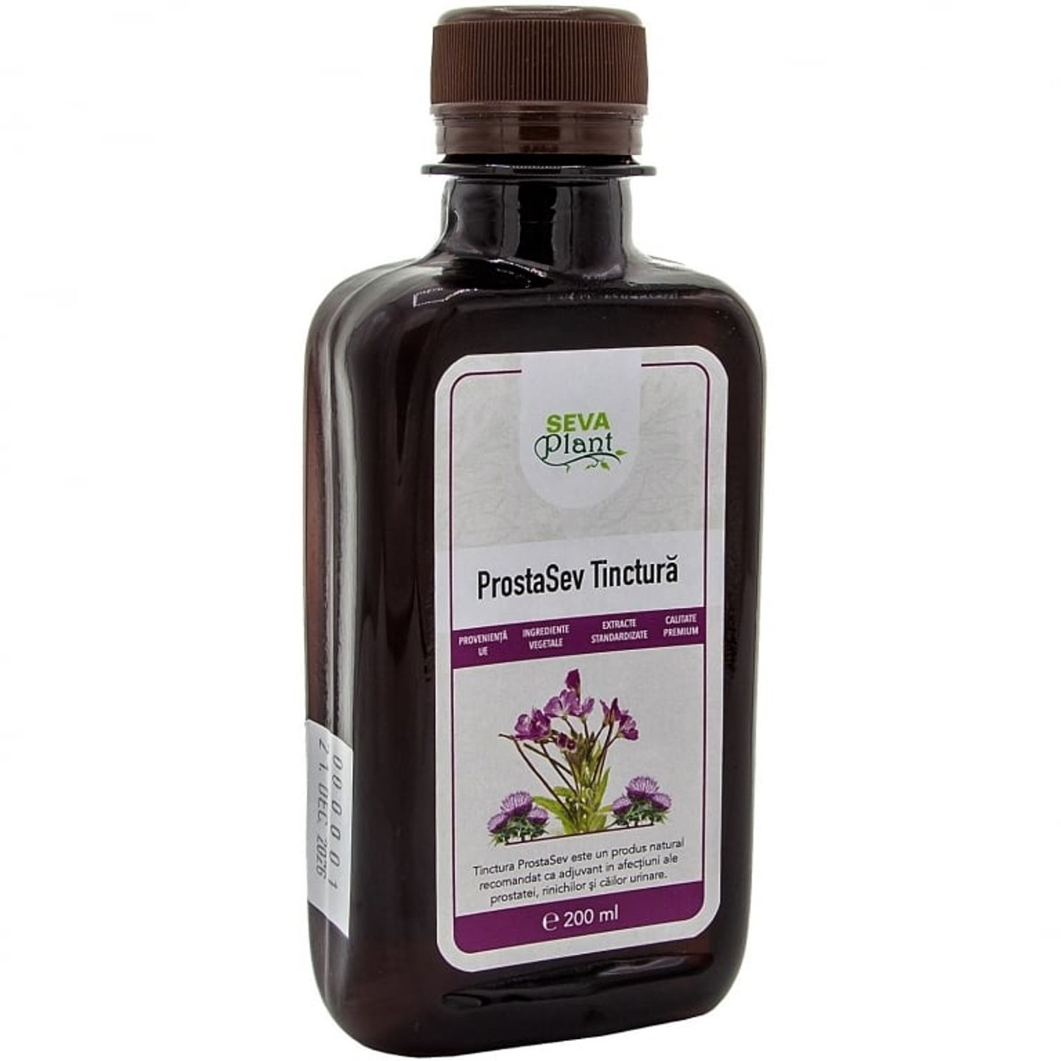 Tinctura ProstaSev 200ml - SEVA PLANT fotografia produsului