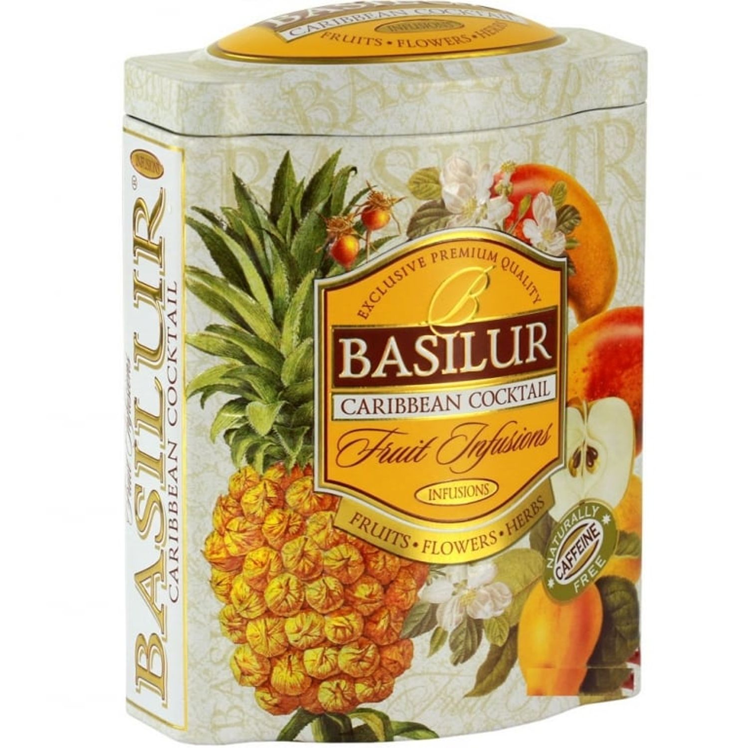 Ceai Fruit Infusions caribbean cocktail cutie 100g - BASILUR fotografia produsului