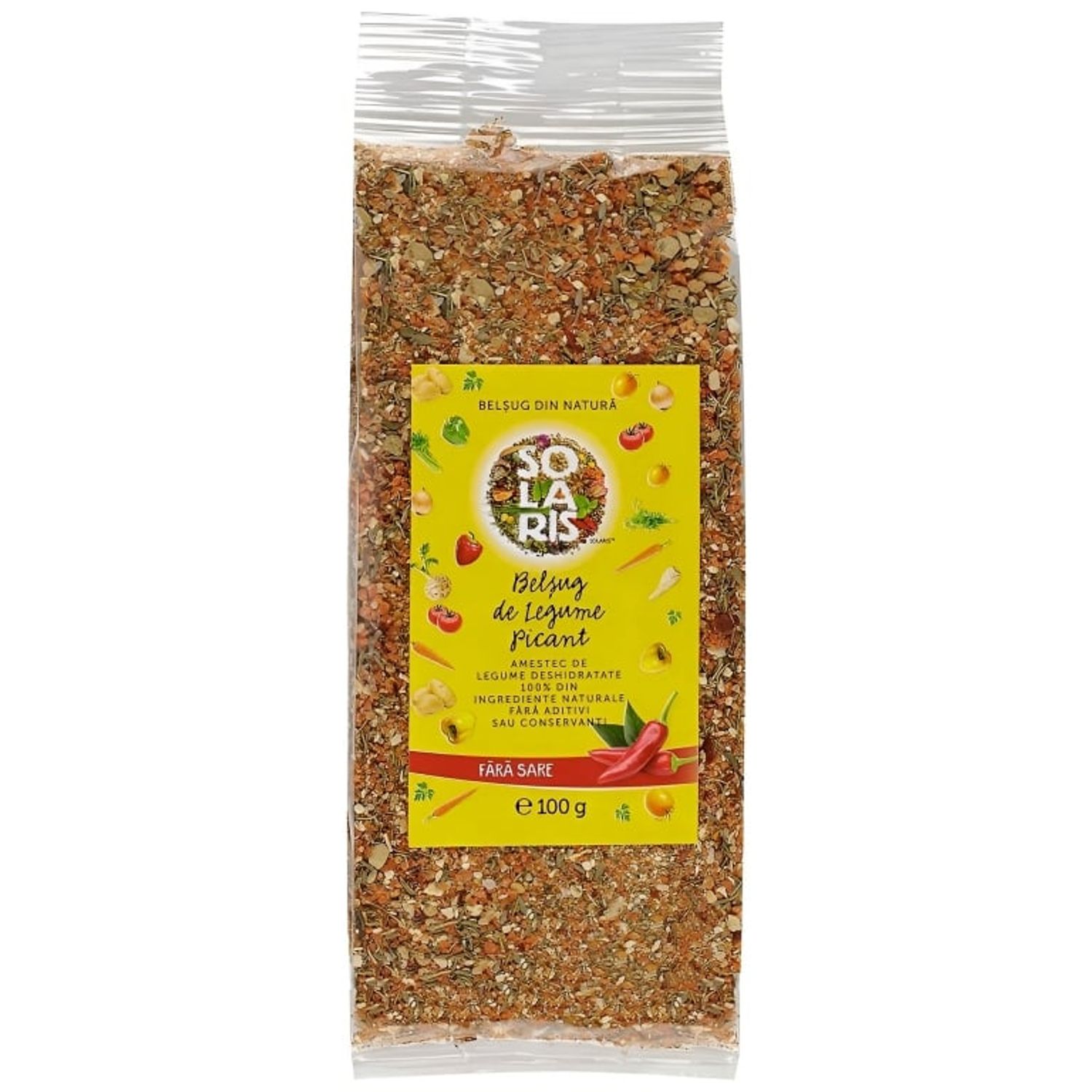 Belsug legume picant fara sare 100g - SOLARIS fotografia produsului