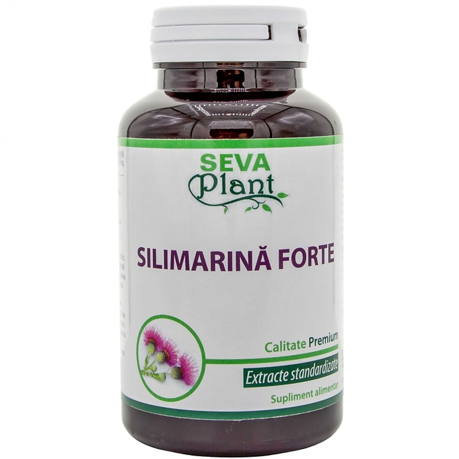 Silimarina forte 60cps - SEVA PLANT fotografia produsului