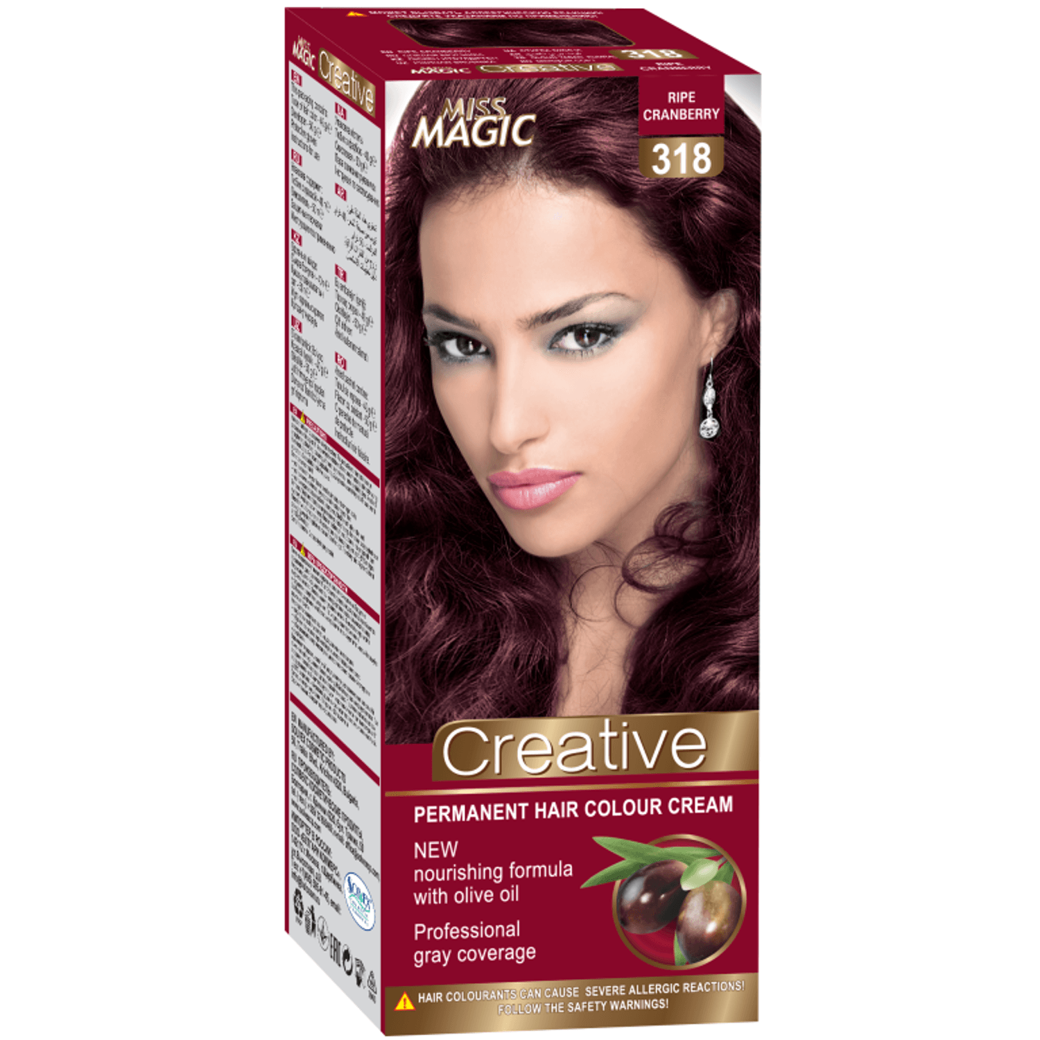 Vopsea par nr318 merisor copt 90g - MISS MAGIC CREATIVE fotografia produsului