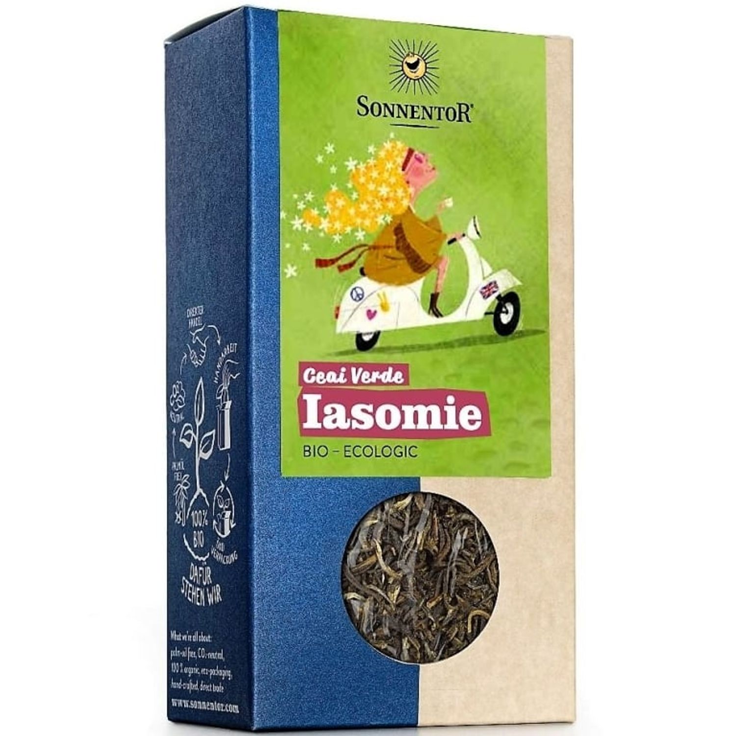 Ceai verde iasomie 100g - SONNENTOR fotografia produsului