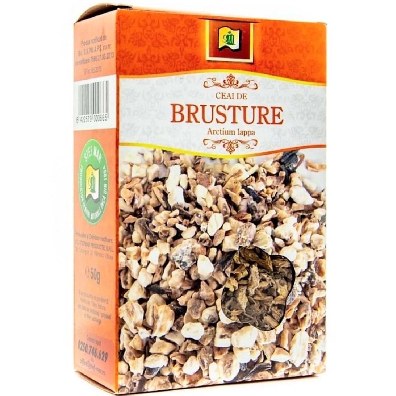 Ceai brusture 50g - STEFMAR fotografia produsului