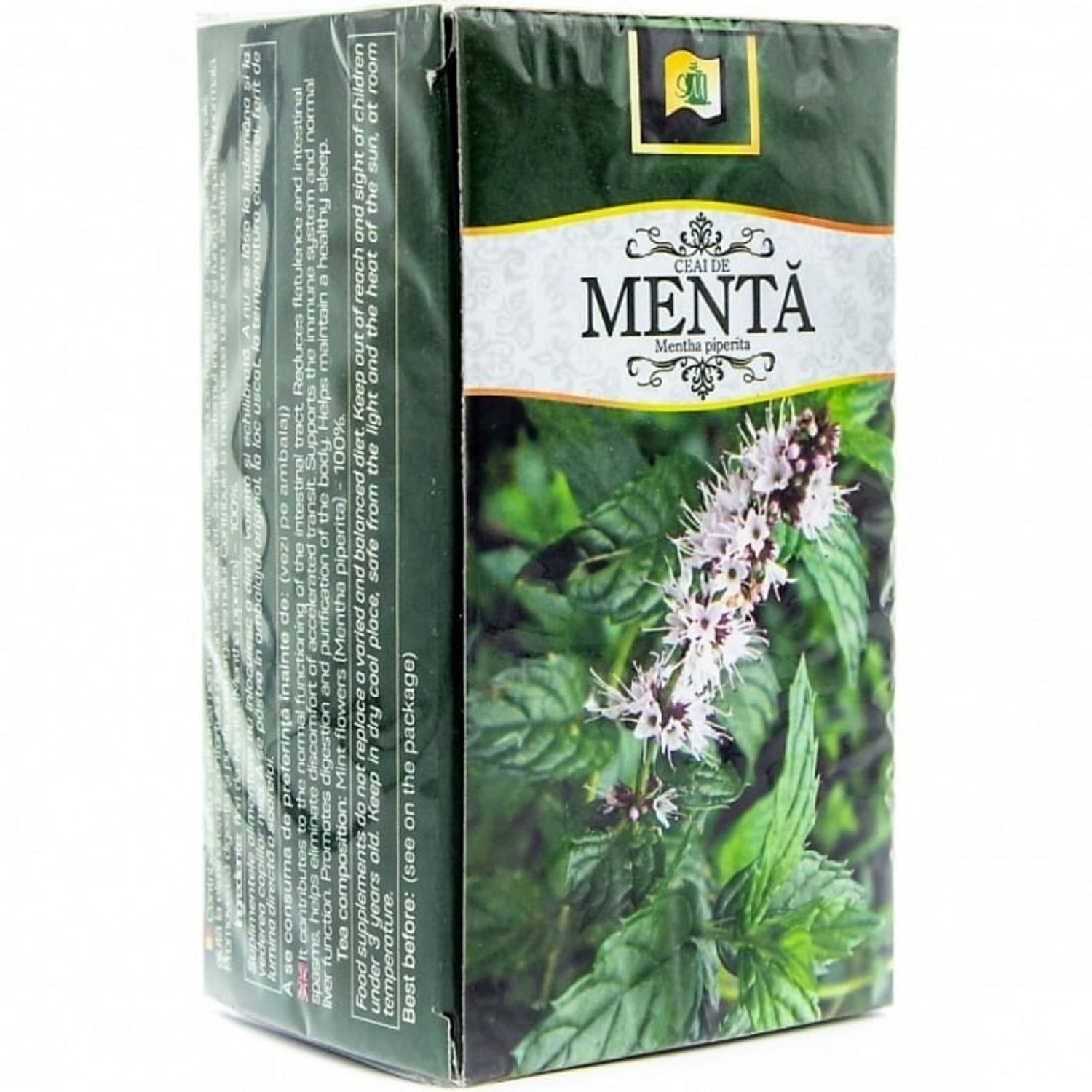 Ceai menta 20dz - STEFMAR fotografia produsului