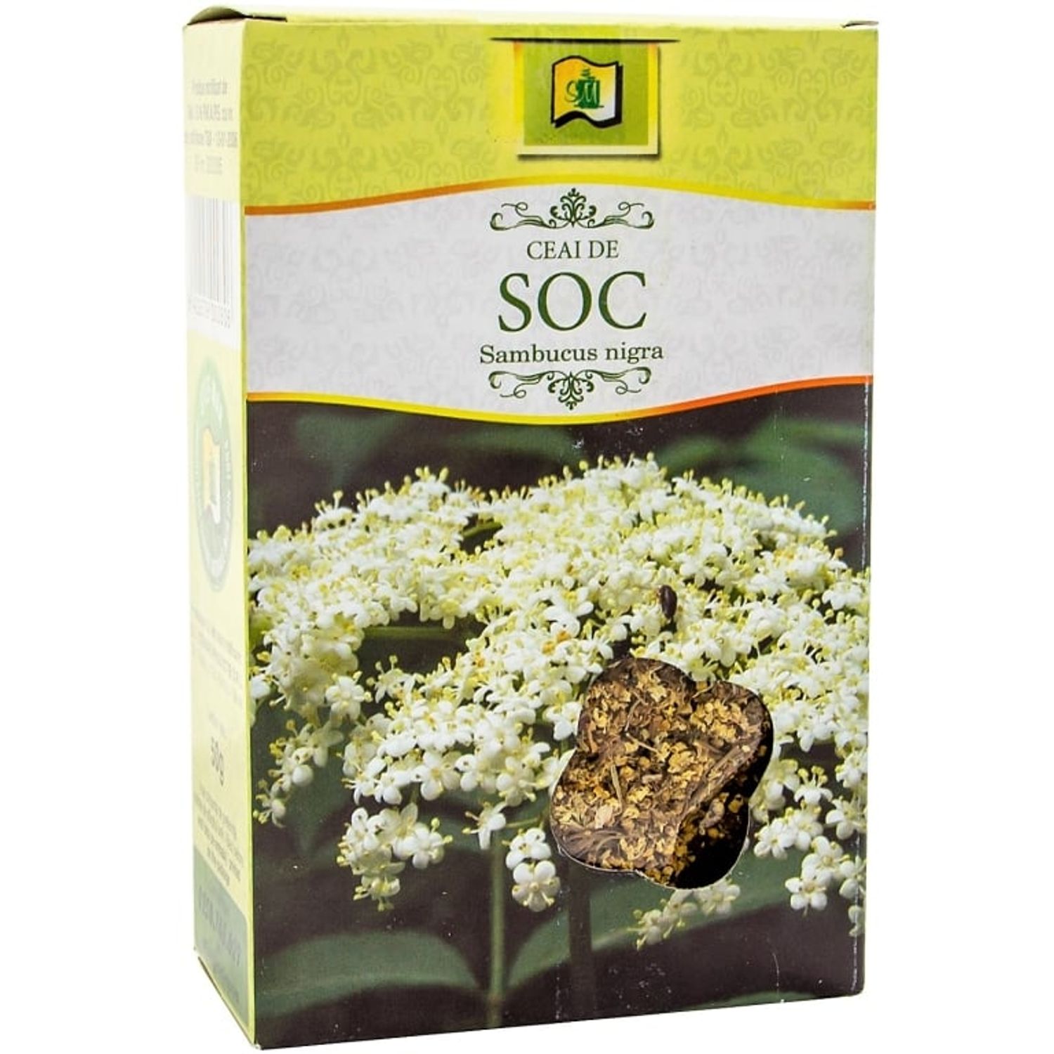 Ceai soc flori 50g - STEFMAR fotografia produsului