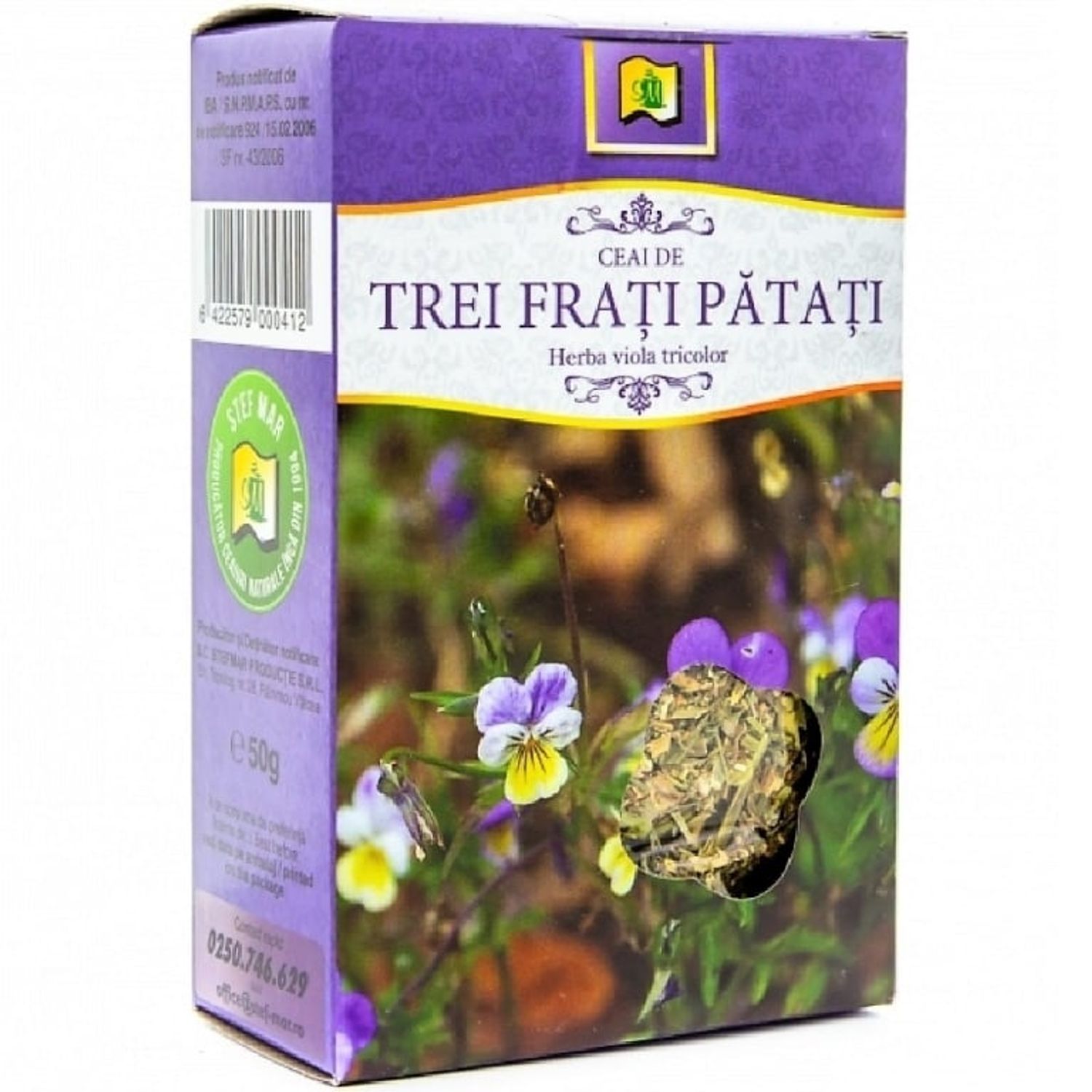 Ceai trei frati patati 50g - STEFMAR fotografia produsului