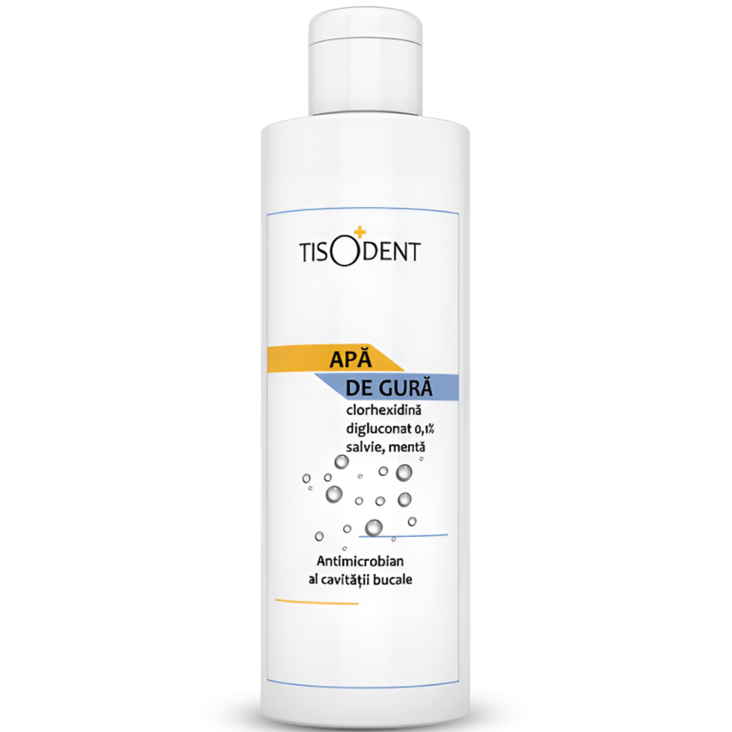 Apa gura clorhexidina 0,1% Tisodent 250ml - TIS fotografia produsului