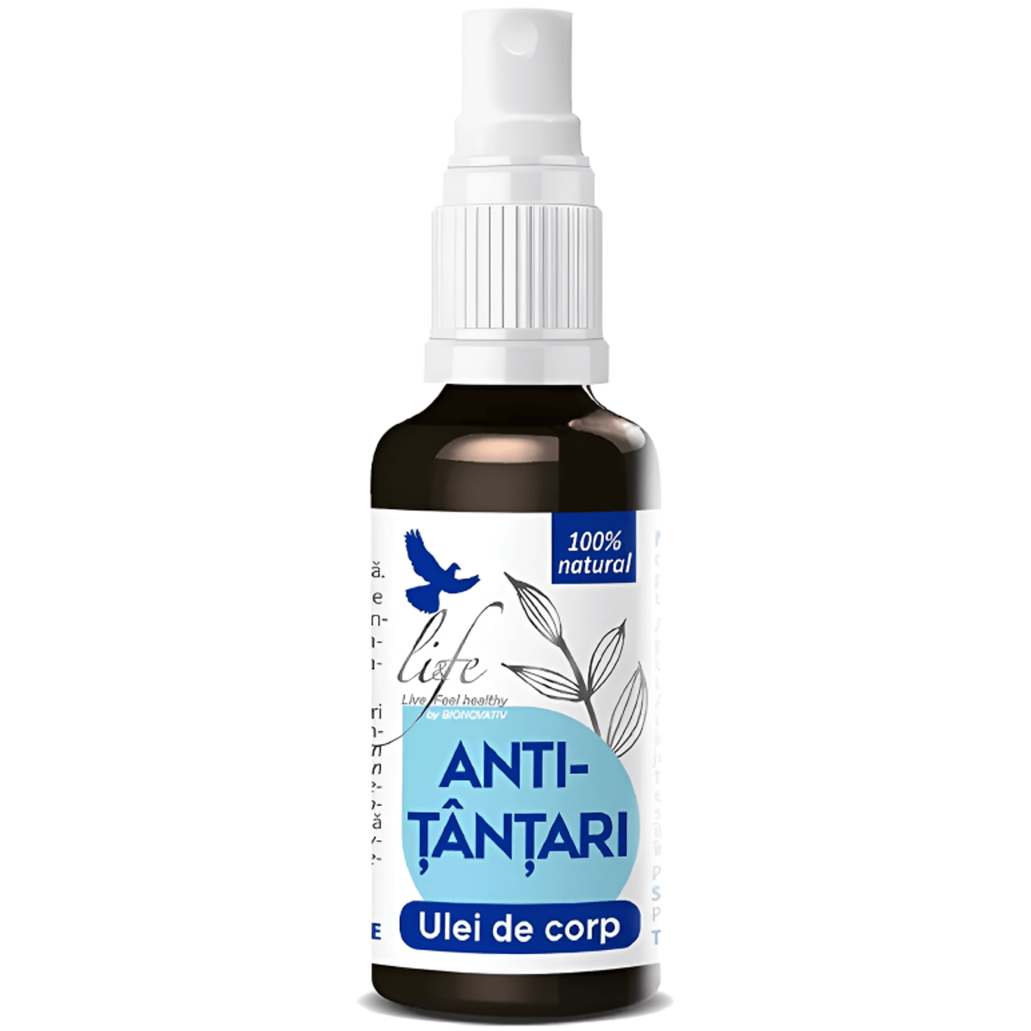 Ulei corp antitantari 50ml - LIFE fotografia produsului