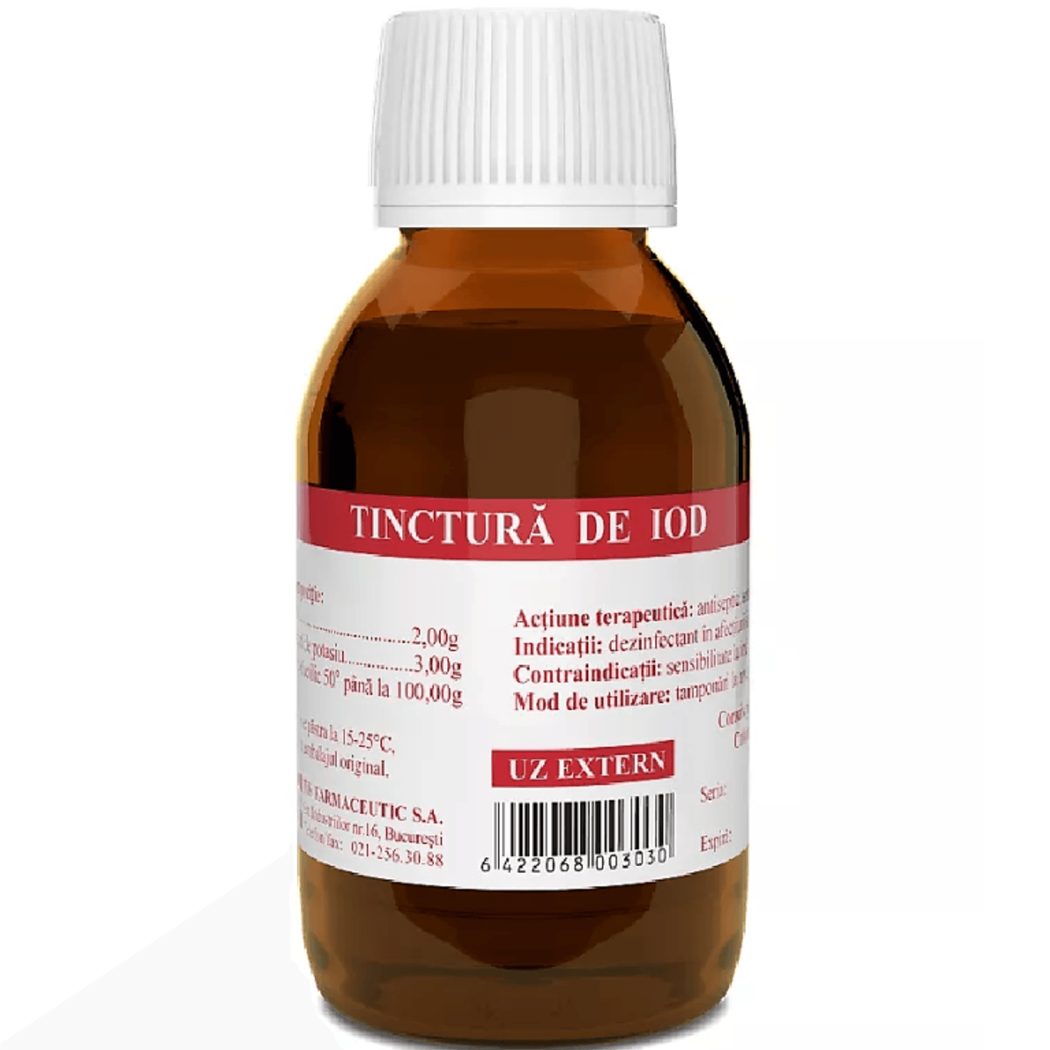 Tinctura iod 50ml - TIS fotografia produsului