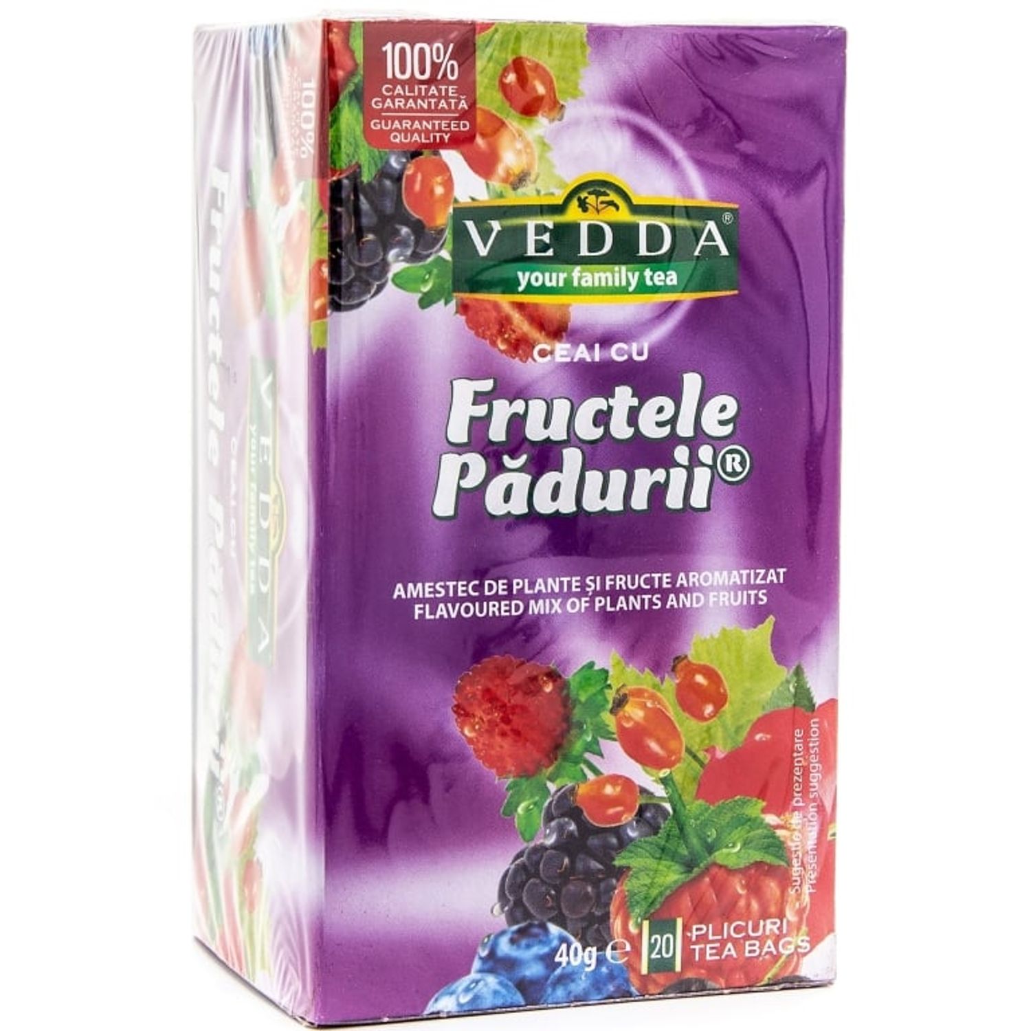 Ceai fructe padure 20dz - VEDDA fotografia produsului