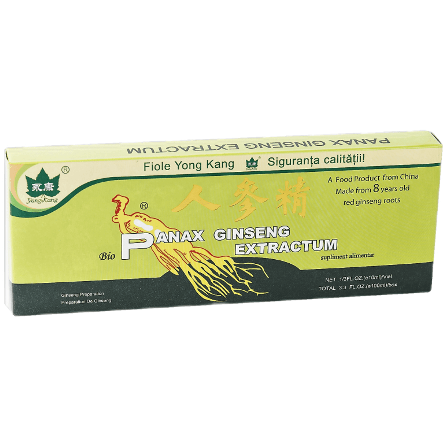 Panax ginseng 10fl - YONG KANG fotografia produsului