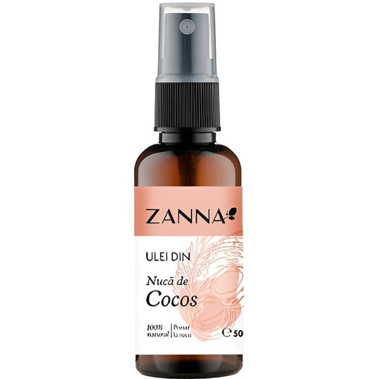Ulei nuca cocos spray 50ml - ZANNA fotografia produsului