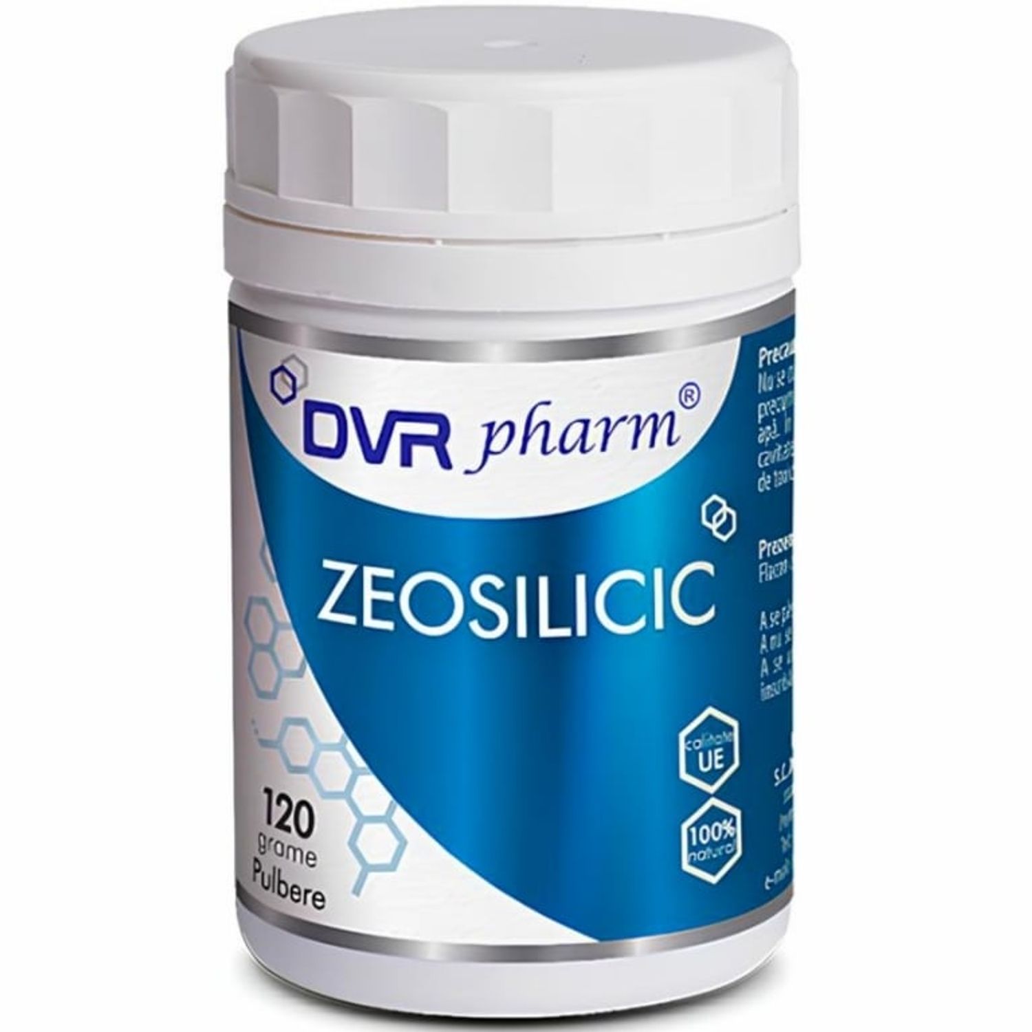 ZeoSilicic pulbere 120g - DVR PHARM fotografia produsului