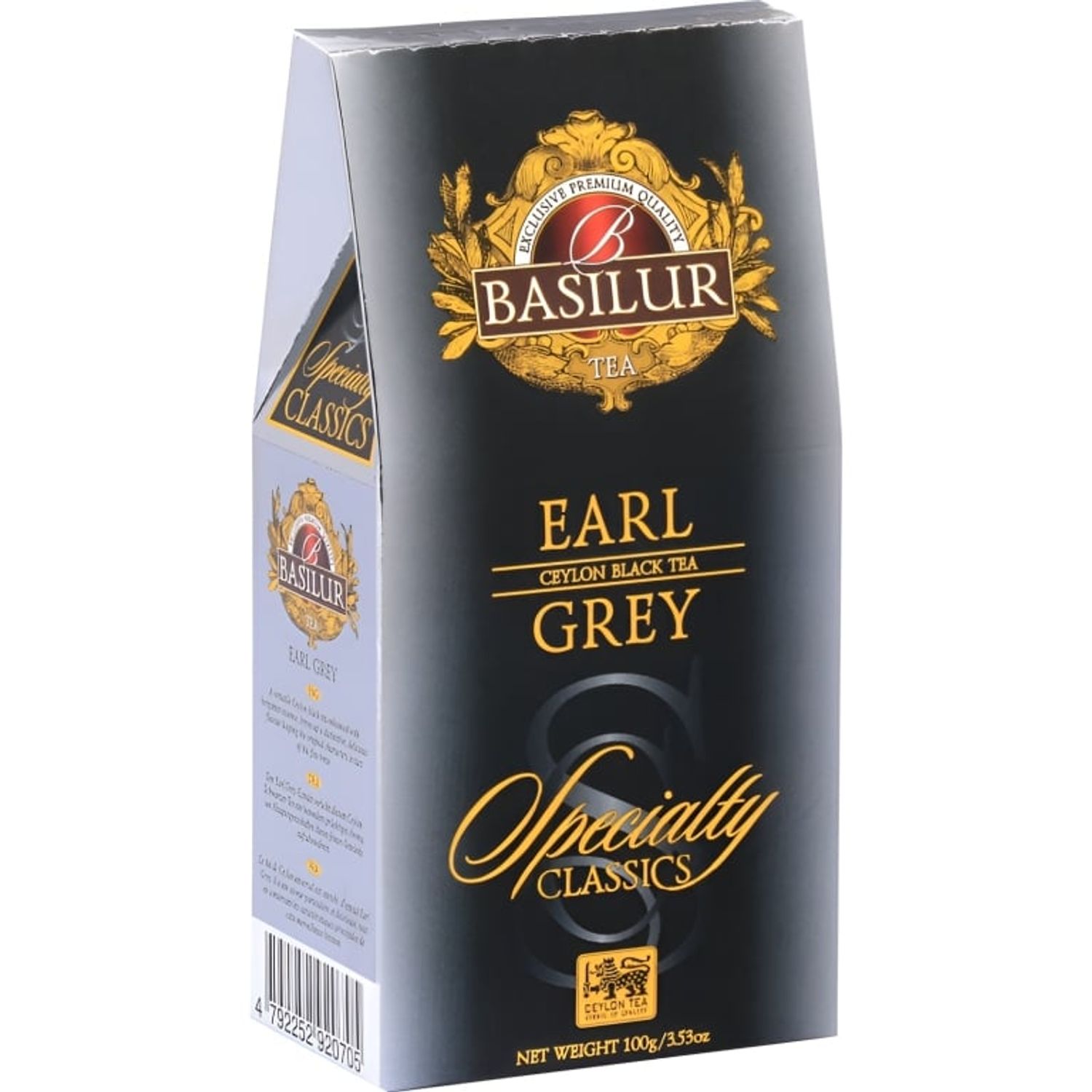 Ceai negru ceylon Specialty Classics earl grey refill 100g - BASILUR fotografia produsului