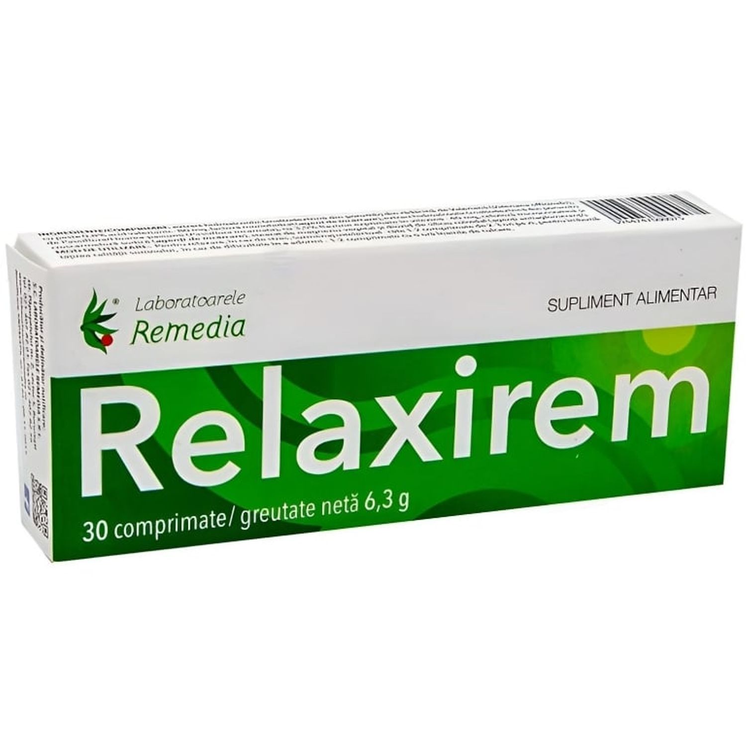 Relaxirem 30cp - REMEDIA fotografia produsului