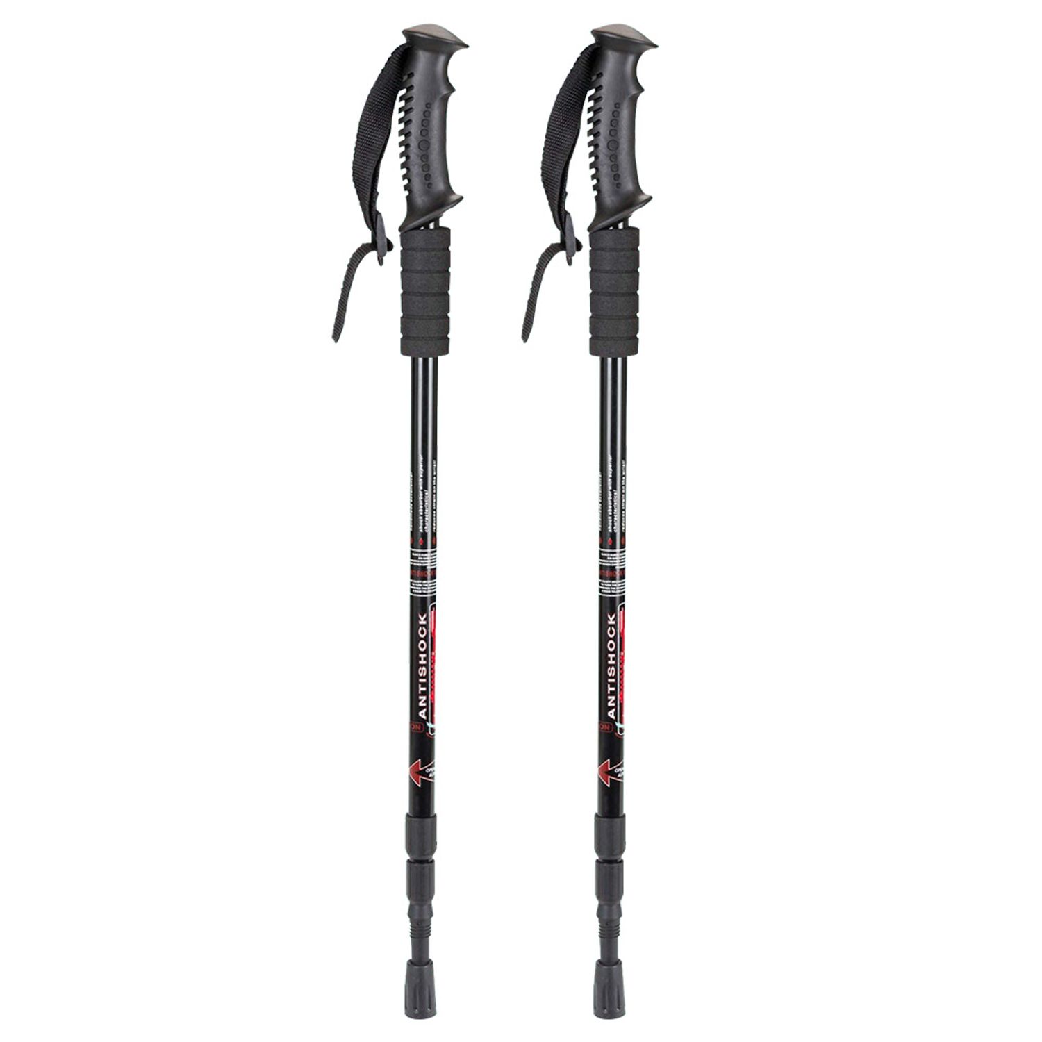 Baston telescopic pentru drumetii, 1 pereche fotografia produsului View 3 L