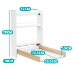 Masa pentru infasat de perete, rabatabila fotografia produsului View 5 S