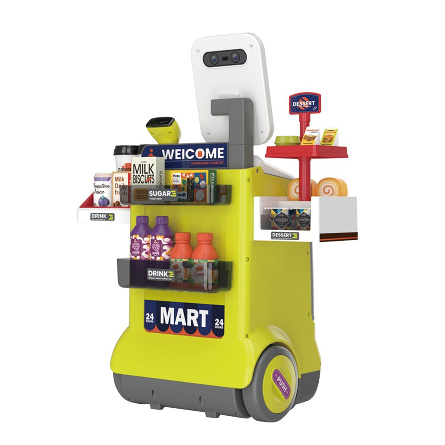 Supermarket de jucarie mobil, 48 piese fotografia produsului View 3 L