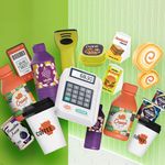 Supermarket de jucarie mobil, 48 piese fotografia produsului View 4 S