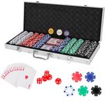 Set poker 500 piese in geanta aluminiu fotografia produsului View 3 S